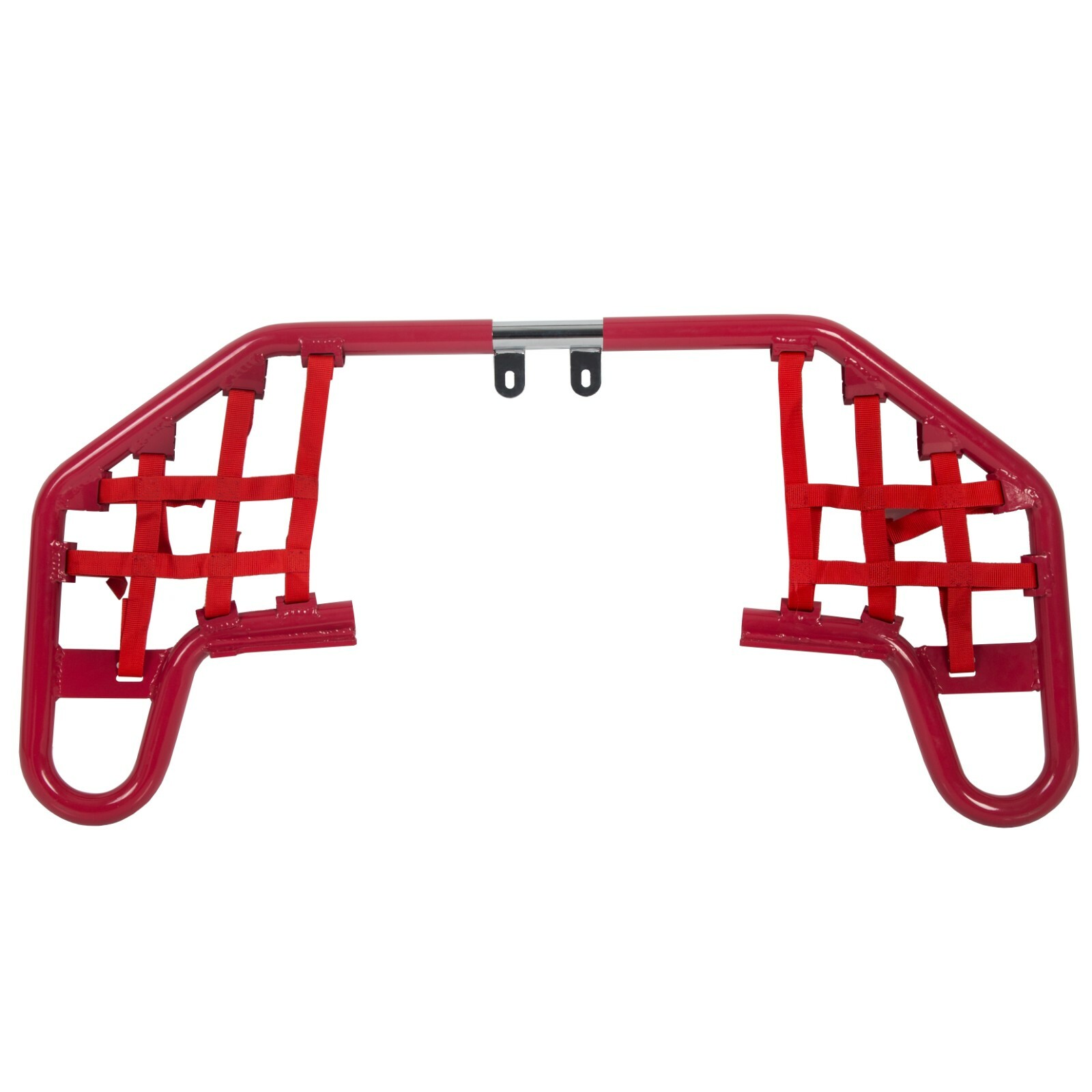 For Yamaha Warrior 350 YFM350X 1990-2004 Aluminum Nerf Bars Red bar Red nets