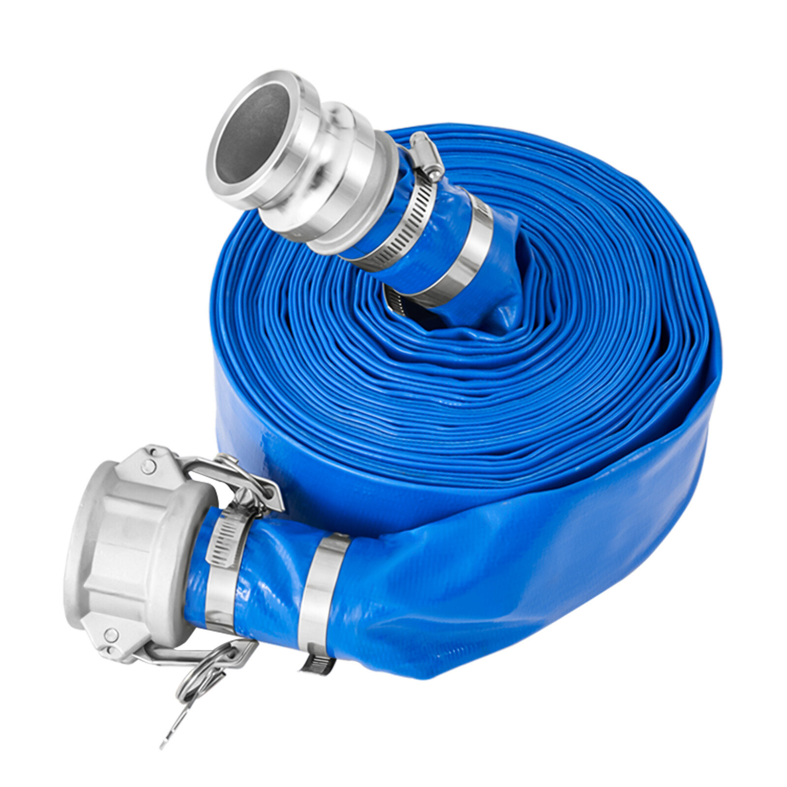 Suction Hose Kit for Water Pump 2 in x 20 ft Green/65 ft Blue Hoses