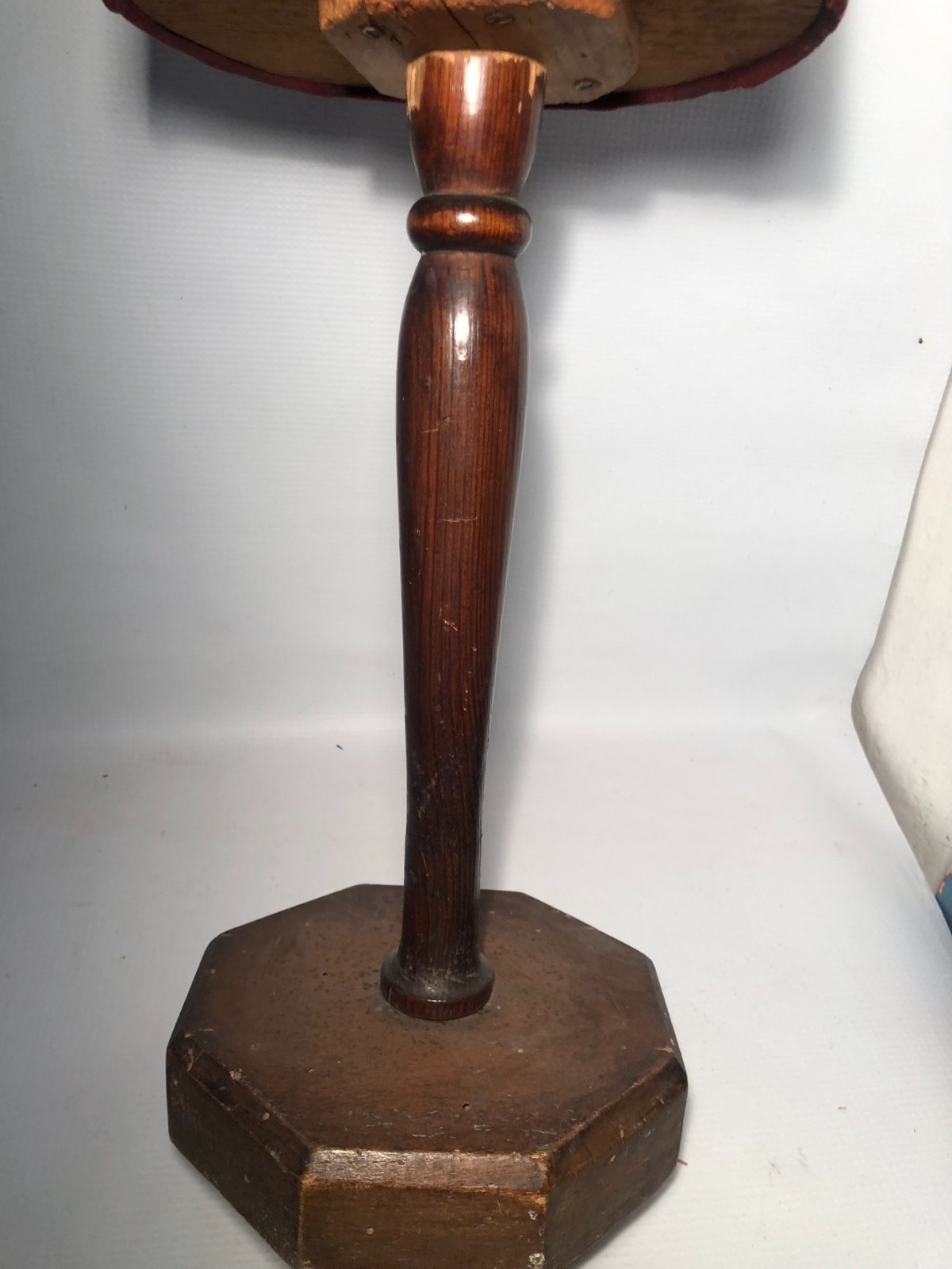 Antique Half Scale Miniature Mannequin Dress Form w Stand Counter Top