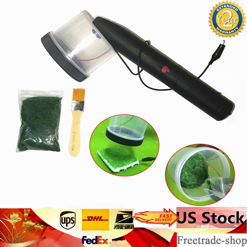 Grass Applicator Electrostatic Flocking Machine Static Grass Flock Applicator US
