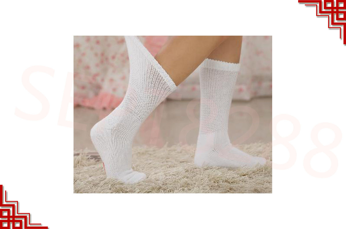3,6,12 Pairs Diabetic Crew Circulatory Socks Health Mens Cotton 9-11 10-13 13-15