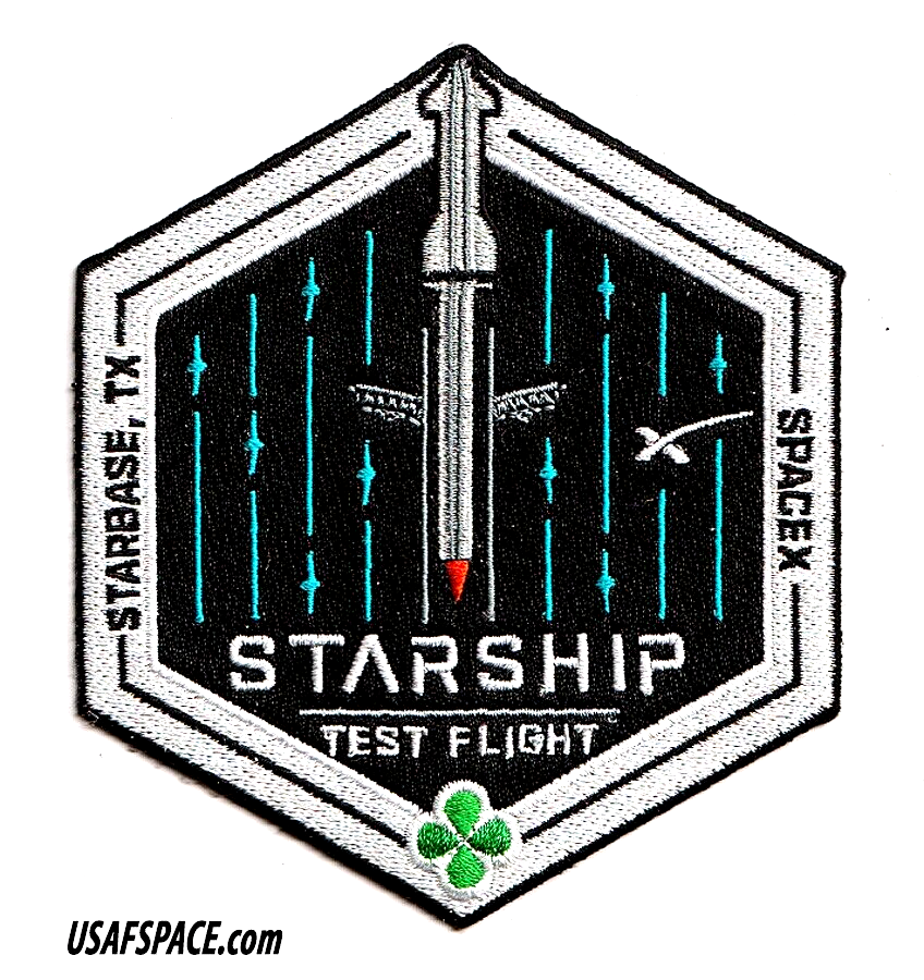 Authentic SPACEX -STARSHIP TEST FLIGHT-SUPER HEAVY- STARBASE, TX- Employee PATCH