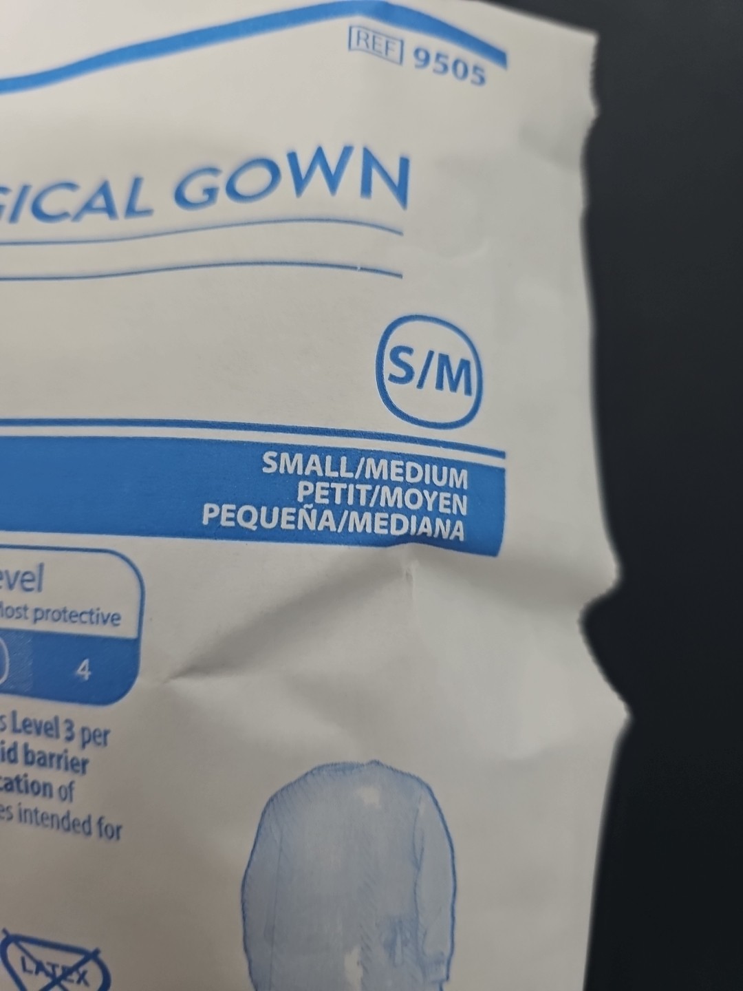 Cardinal Health Convertors Astound Standard Cover Gown -M- New Exp 2027-11-01