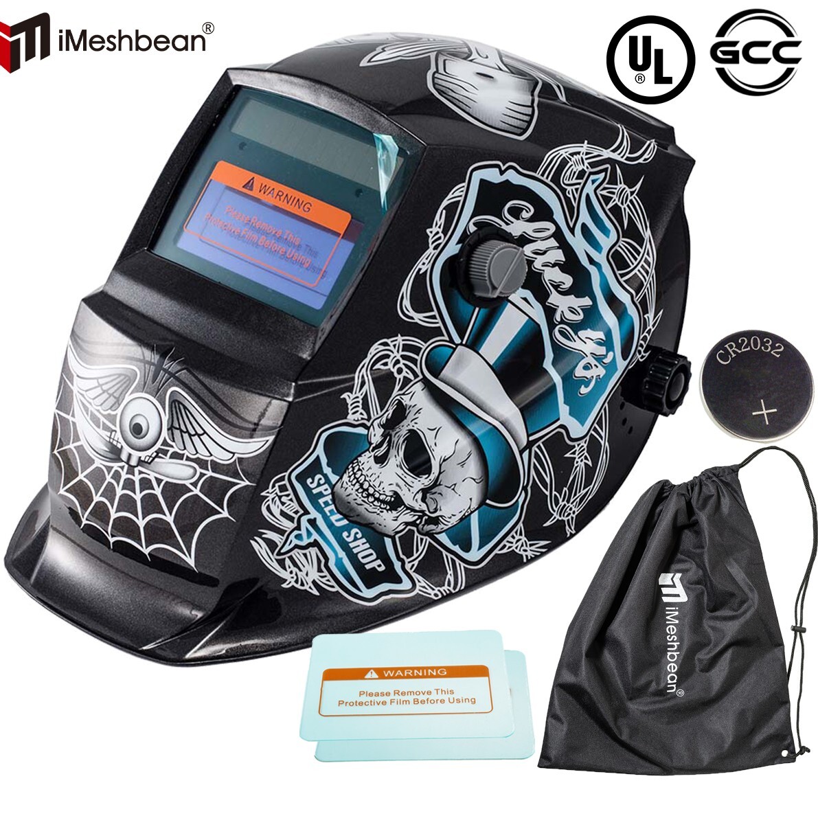 Pro Solar Auto Darkening Welding Helmet Arc Tig Mig Mask Grinding Hood