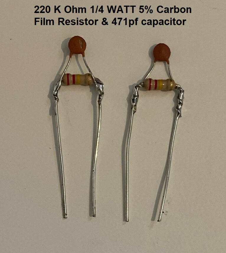 Guitar Volume Mod Treble Bleed Kit NEW! Set of 2!