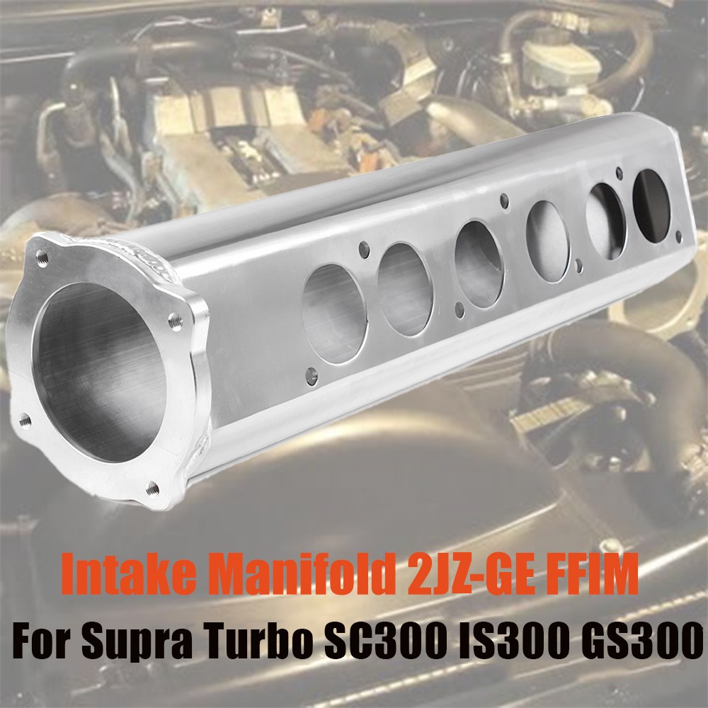 Billet Intake Manifold 2JZ-GE FFIM For 93-98 Supra Turbo LEXUS SC300 IS300 GS300