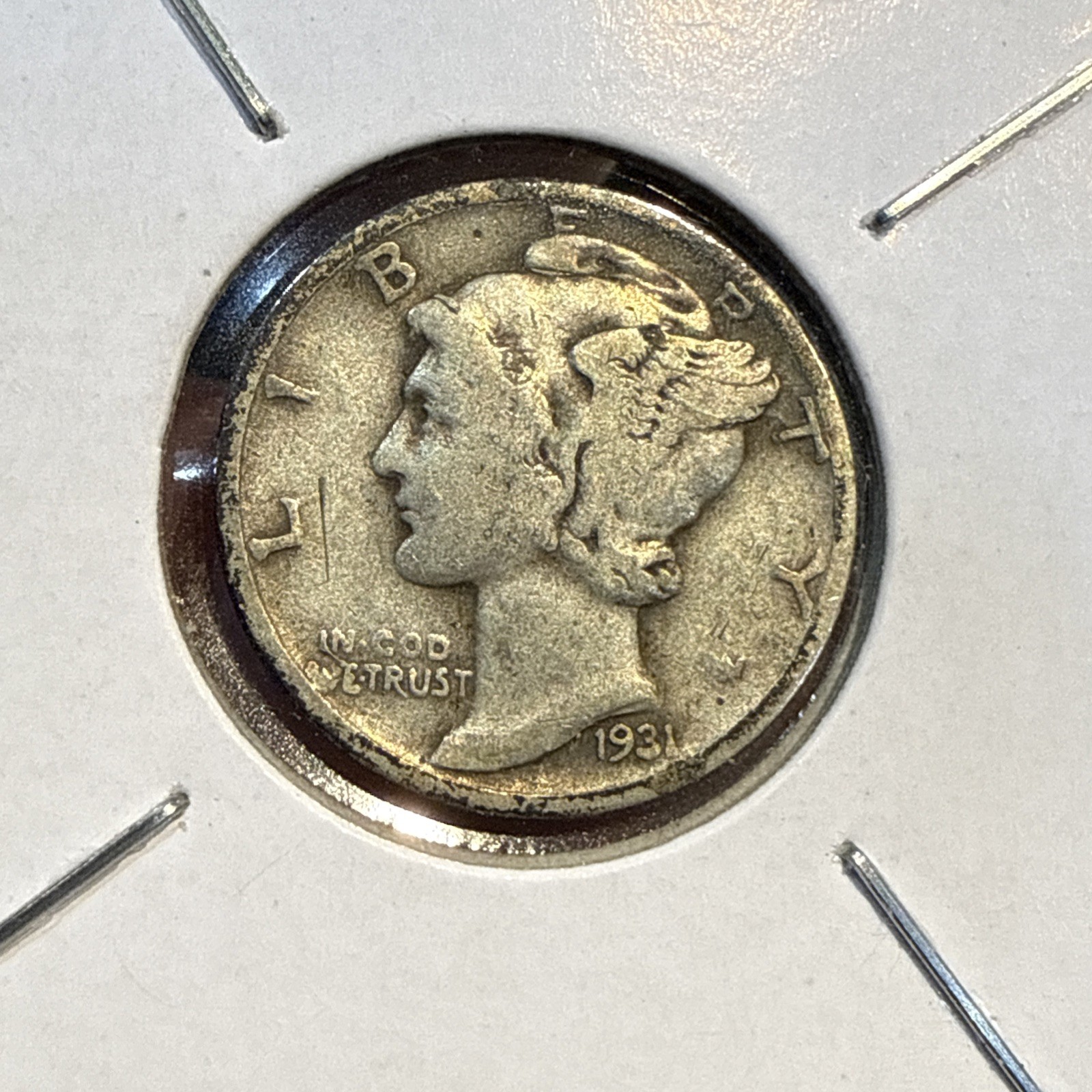 1931 s mercury dime