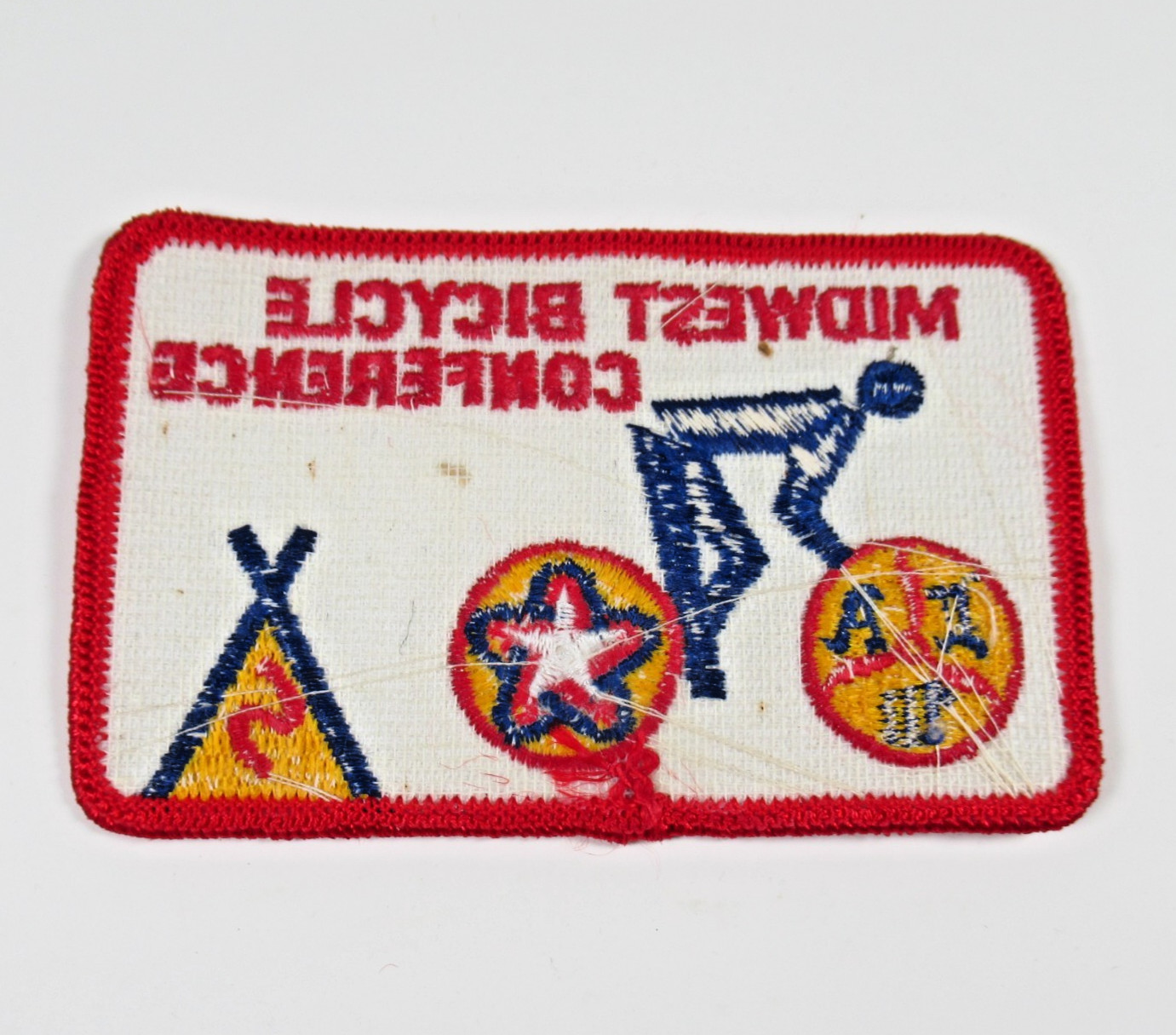 League of American Wheelmen Midwest Bicycle Conference Vintage Patch