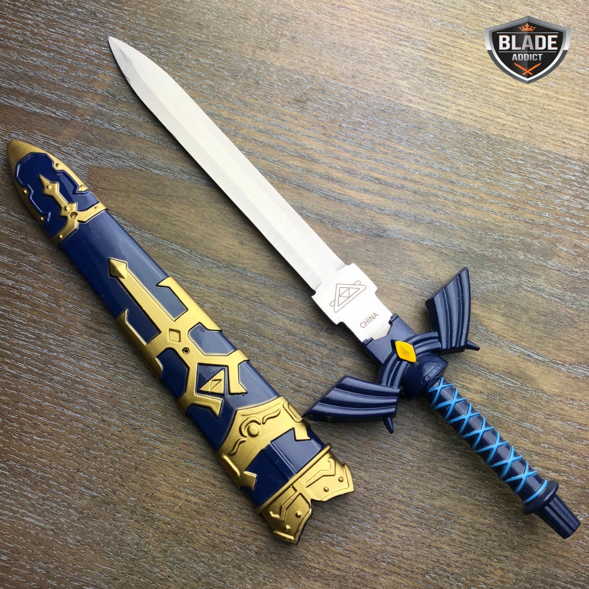 12" LEGEND OF ZELDA Dark Link MASTER SWORD Short Hylian Cosplay Replica Dagger