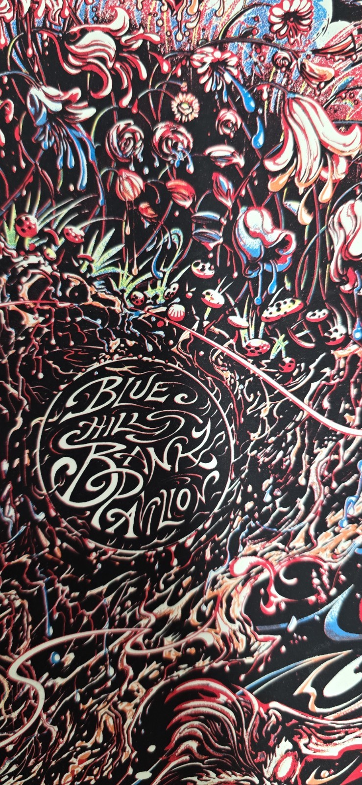 PRIMUS Signed Poster Boston MA Blue Hills Bank Pavilion 5-29-18 Miles Tsang