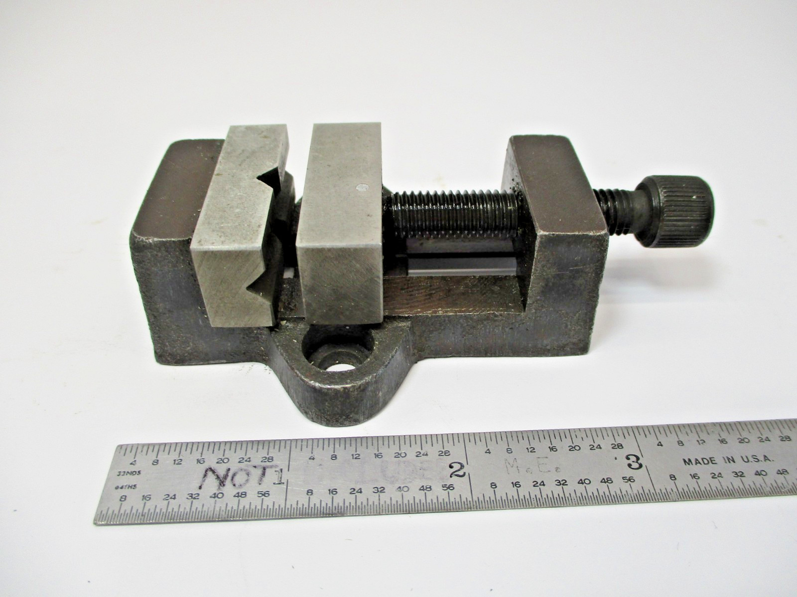 Machine VISE 1-3/8" Wide Jaws x 3" Long Opens 1" Bolts Down Emco Unimat in EC