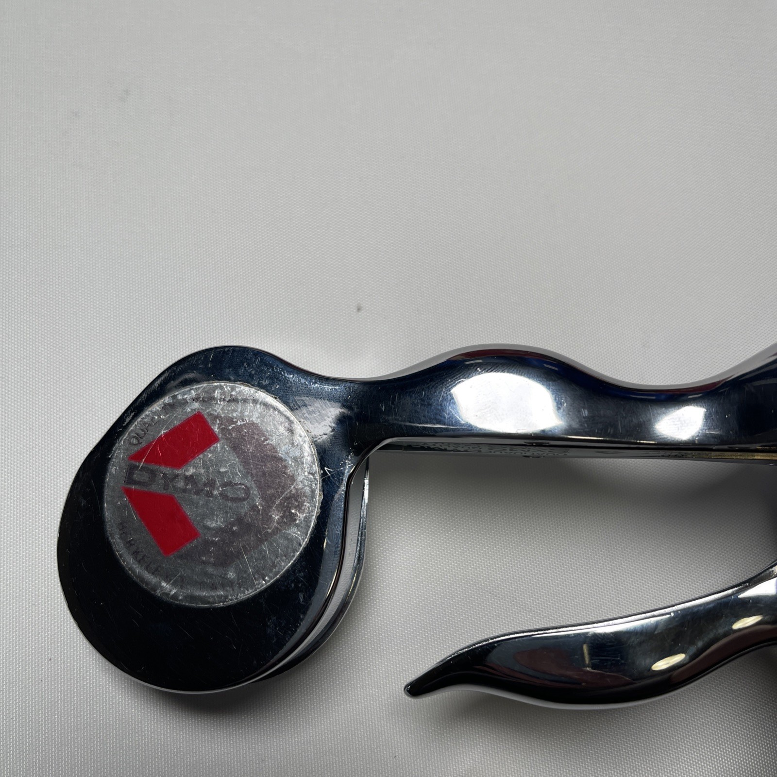 Vtg Early Metal DYMO M-22 TAPEWRITER Label Maker W Tape/Box/Papers