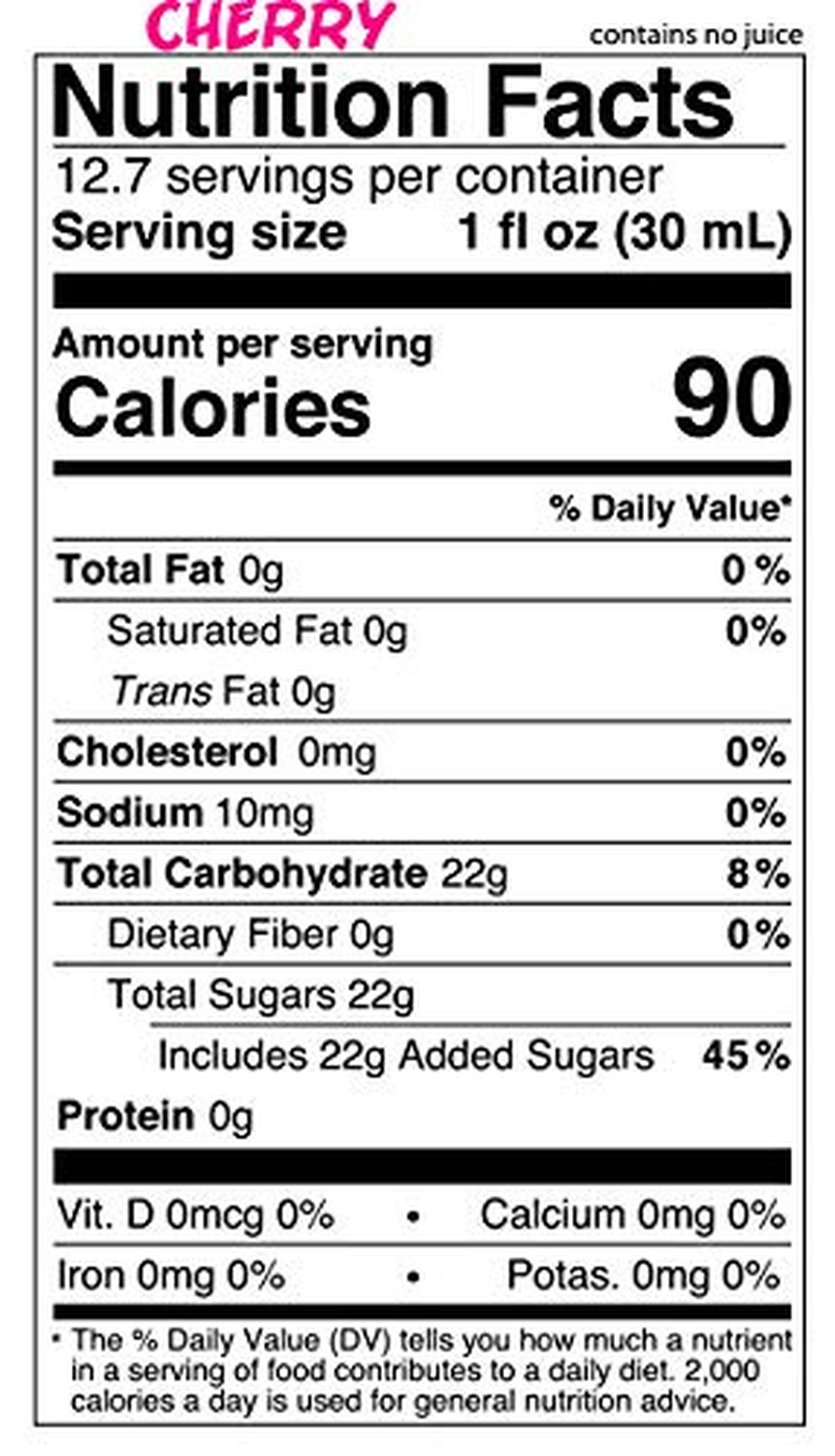 12.7Oz Snow Cone Syrups (4 Pack)