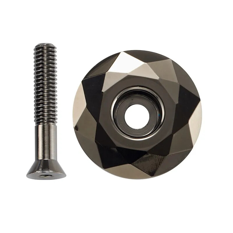 Bicycle Stem Cap Cover Aluminum Headset Fork Top 1-1/8 Threadless Mtb Road Bike