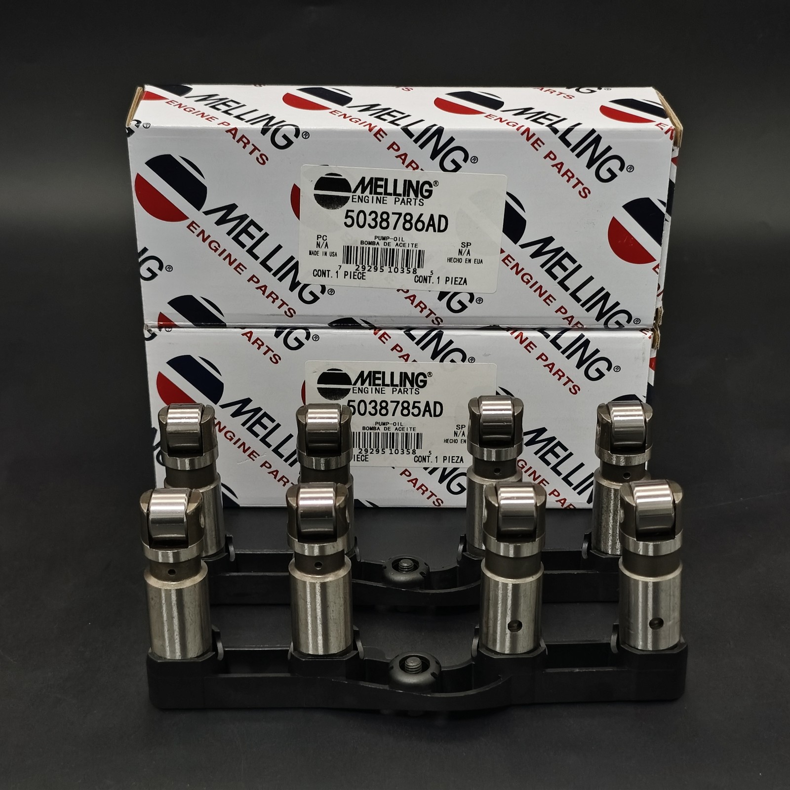 MELLING Hydraulic Lifters Complete SET Front & Back 2X 5038785AD 2X 5038786AD