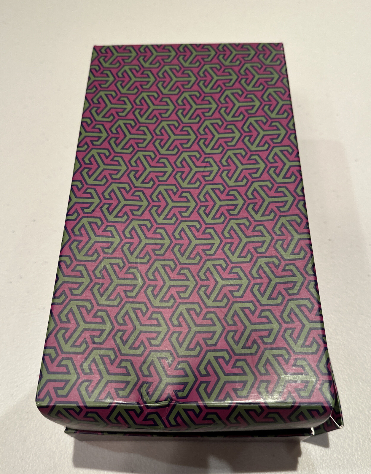 Tory Burch Purple TB Logo Empty Shoe Box Gift Box Good Condition