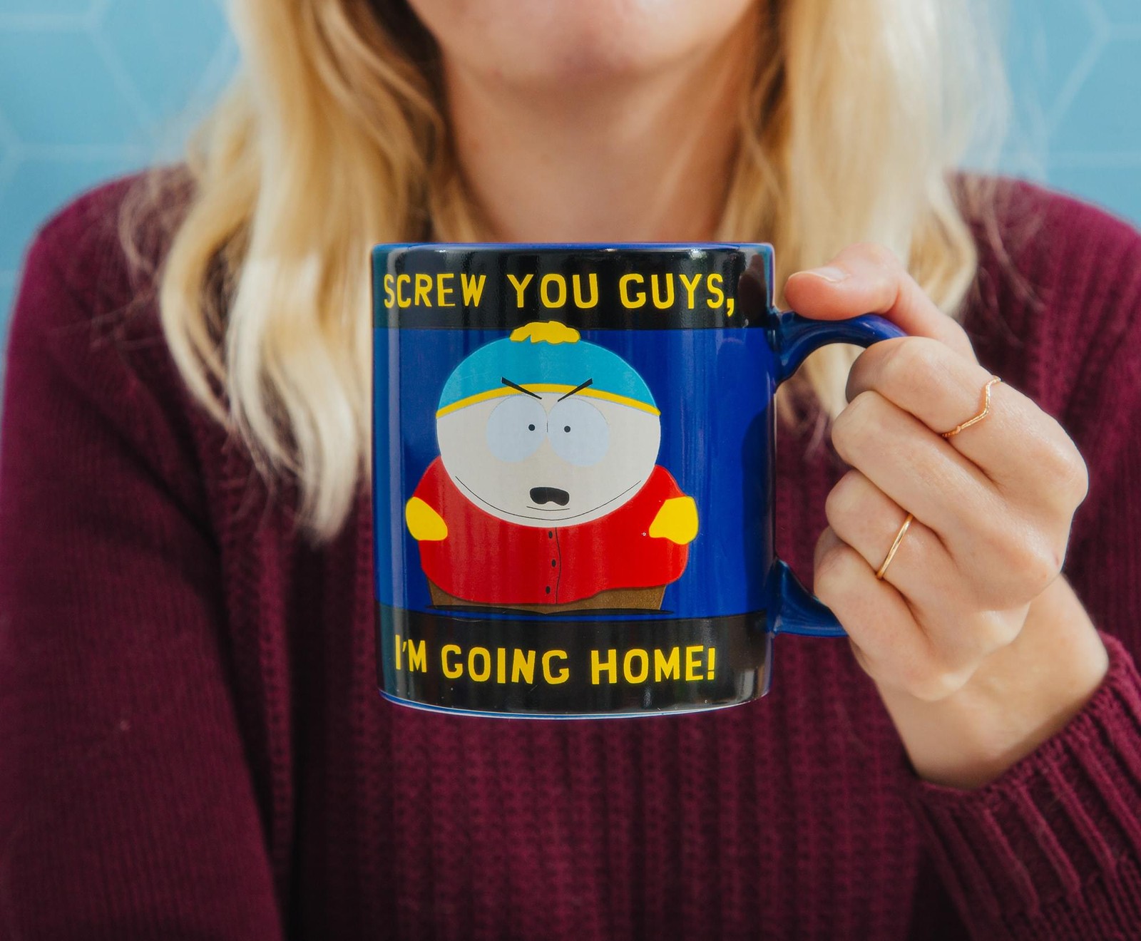 South Park Cartman "Going Home" Ceramic Mug | Holds 20 Ounces