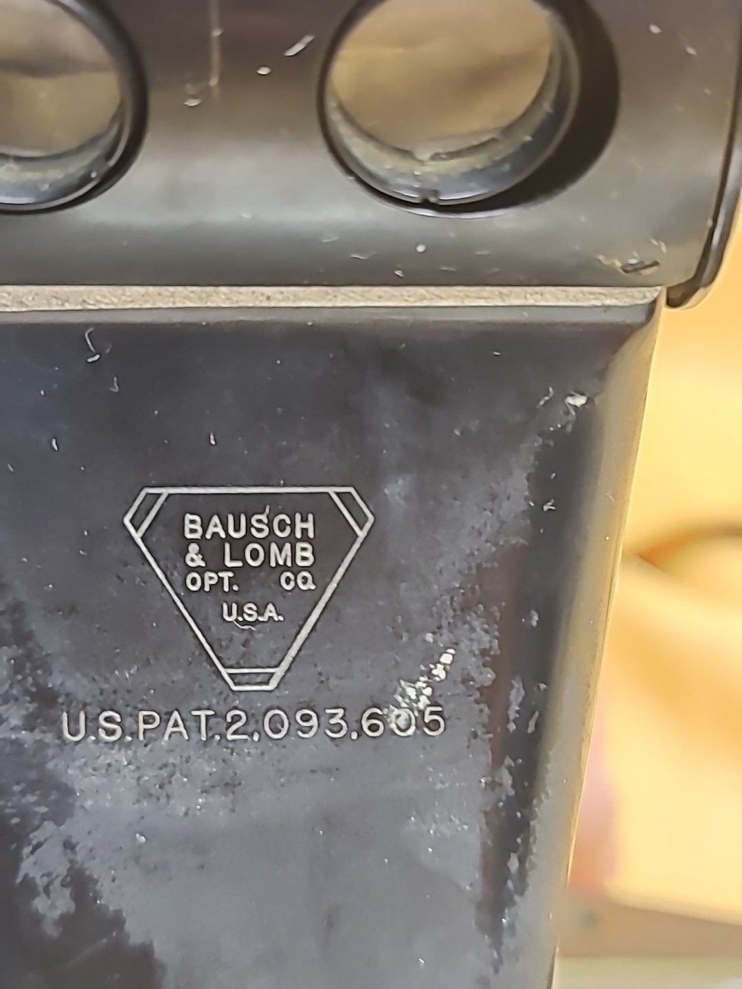 Antique Bausch & Lomb Metallurgical Microscope w/ Illuminator Scientific Lab