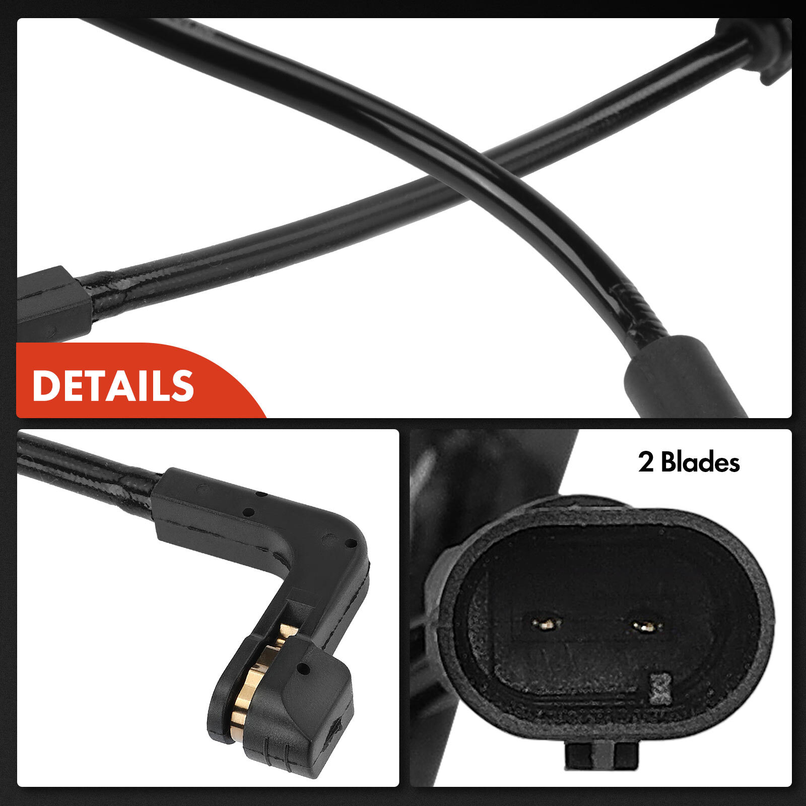 Front Driver Left LH Side Brake Pad Wear Sensor for Buick Encore GX 2020-2025