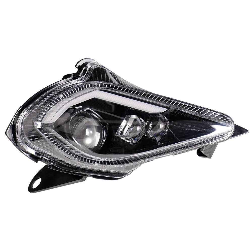 2PCS LED Headlights Head Lamps For Yamaha YFZ 450 Raptor 350 700 700R 2006-2023