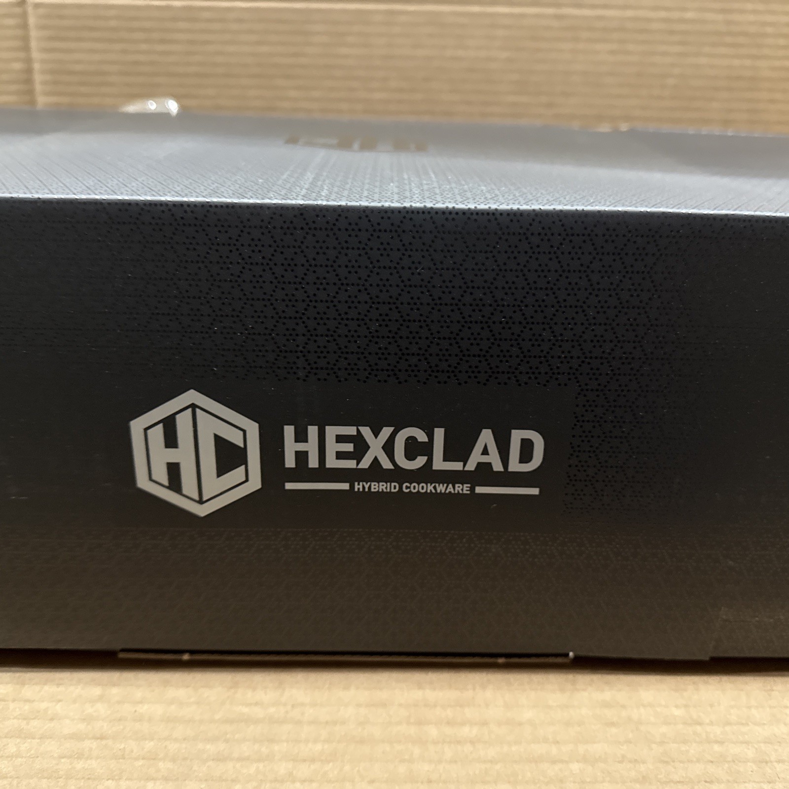 HexClad HC7 Hybrid Commercial Cookware, 7 Pieces Pan Lid and Wok Set, NEW