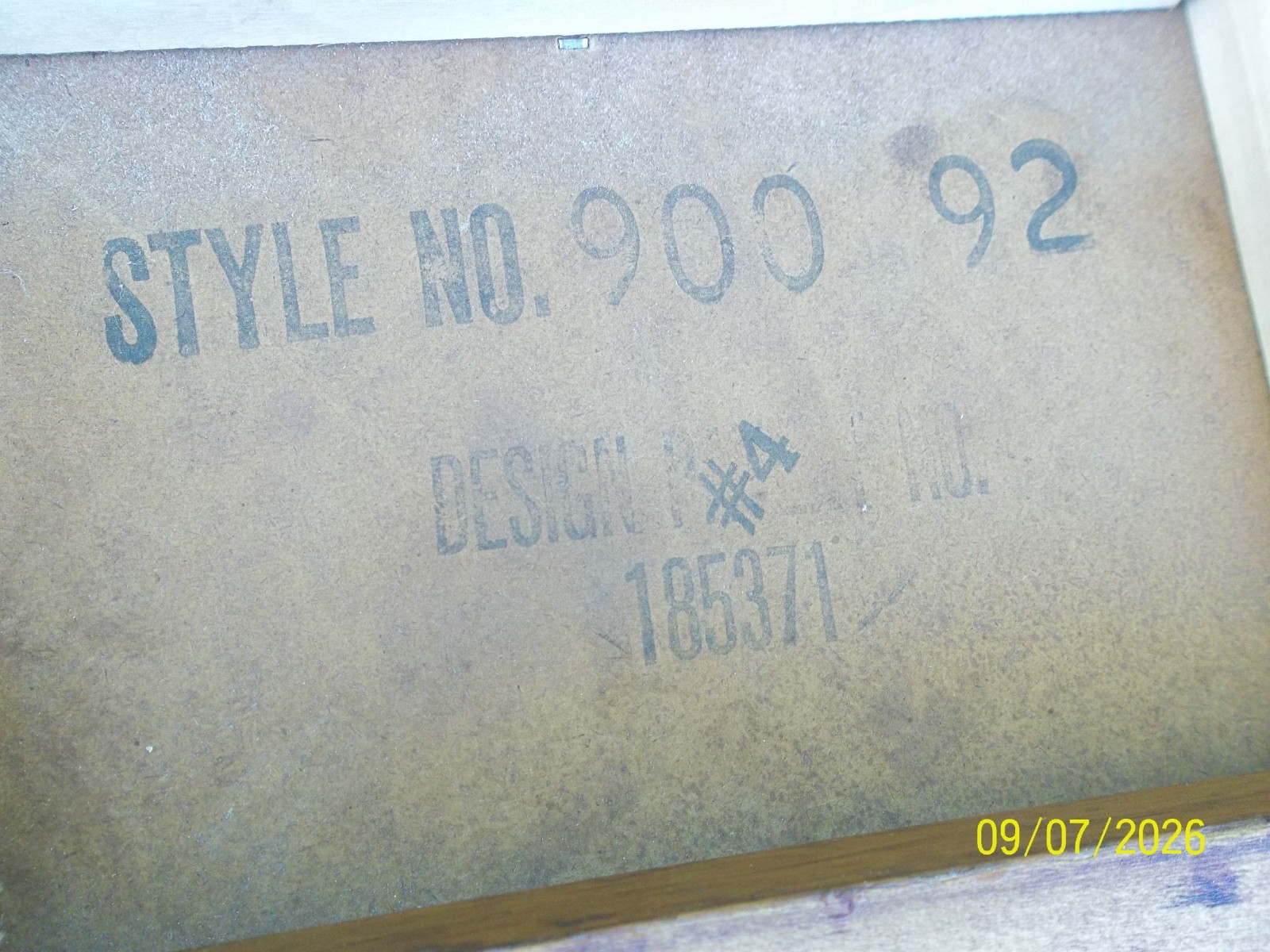 Vintage Lane Acclaim Andre Bus Mid Century MCM End Table with Drawer