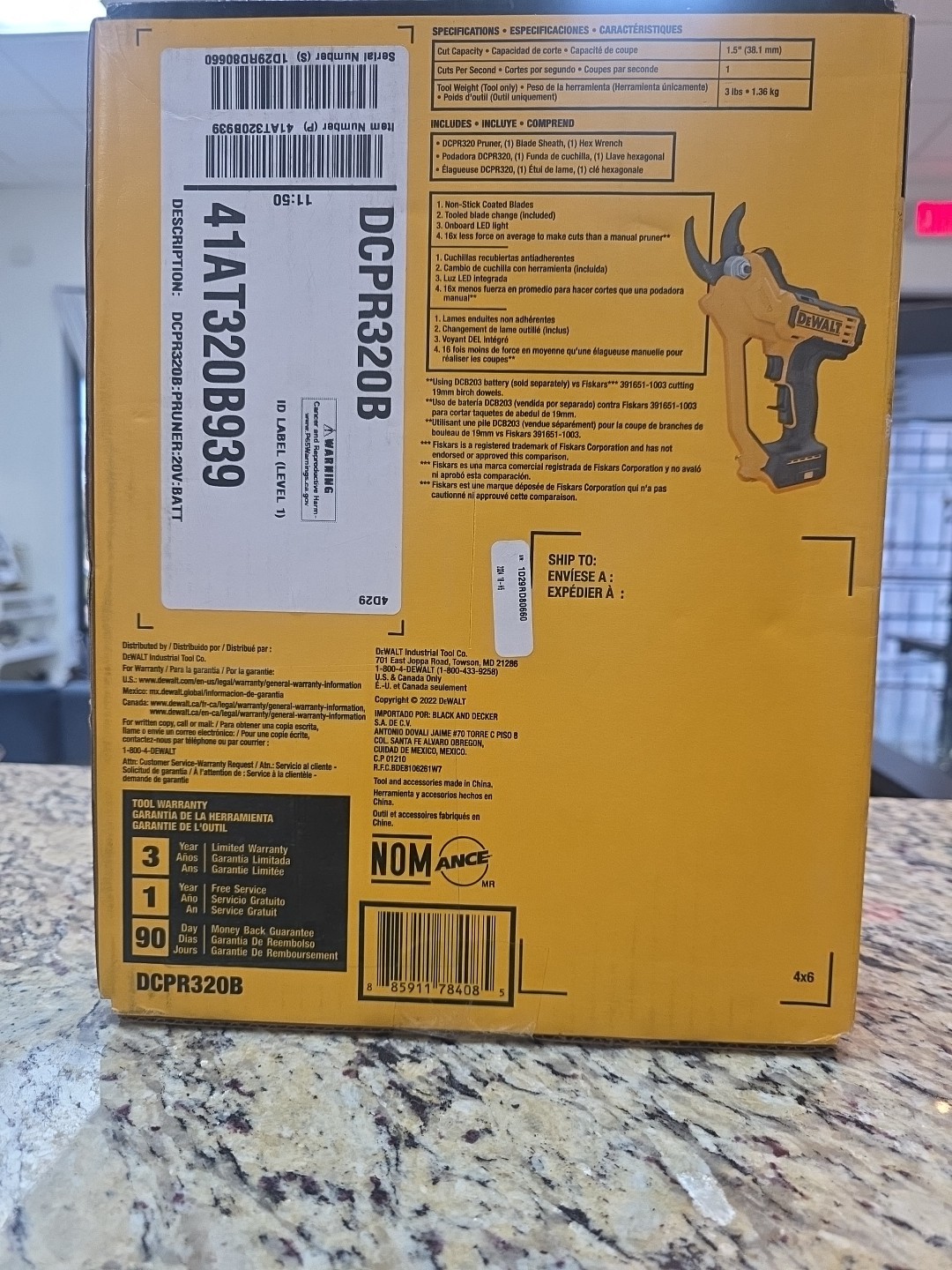 DEWALT DCPR320