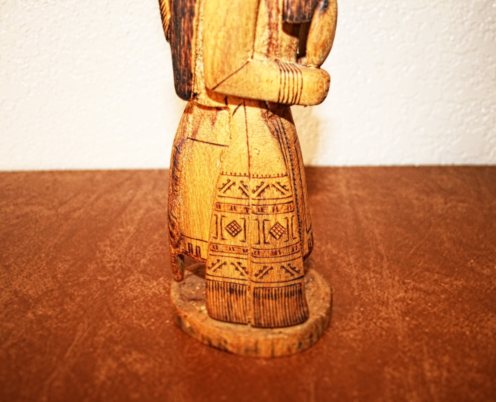 Tall Detailed Zuni Kachina by A. Lewis