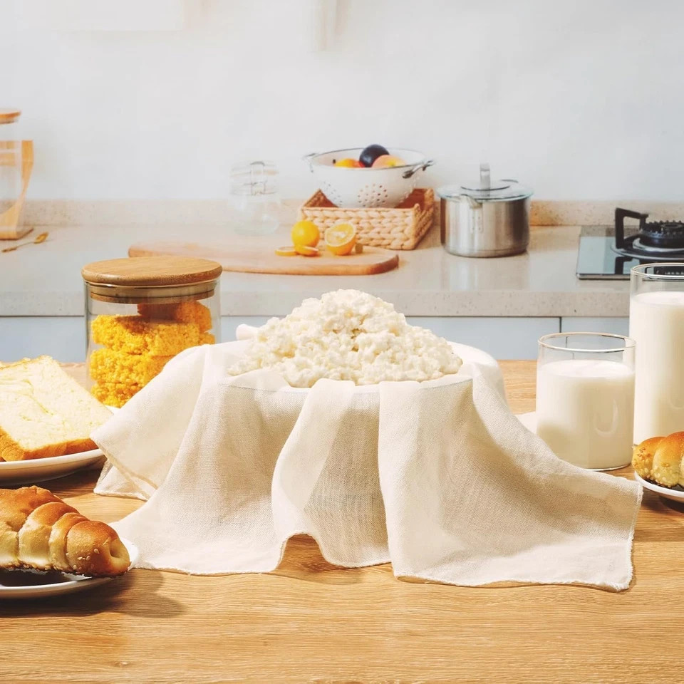Cheese Cloths for Straining, 6PCS 20X20 Inch Grade 100 Cheese Cloth, Reusable Wa