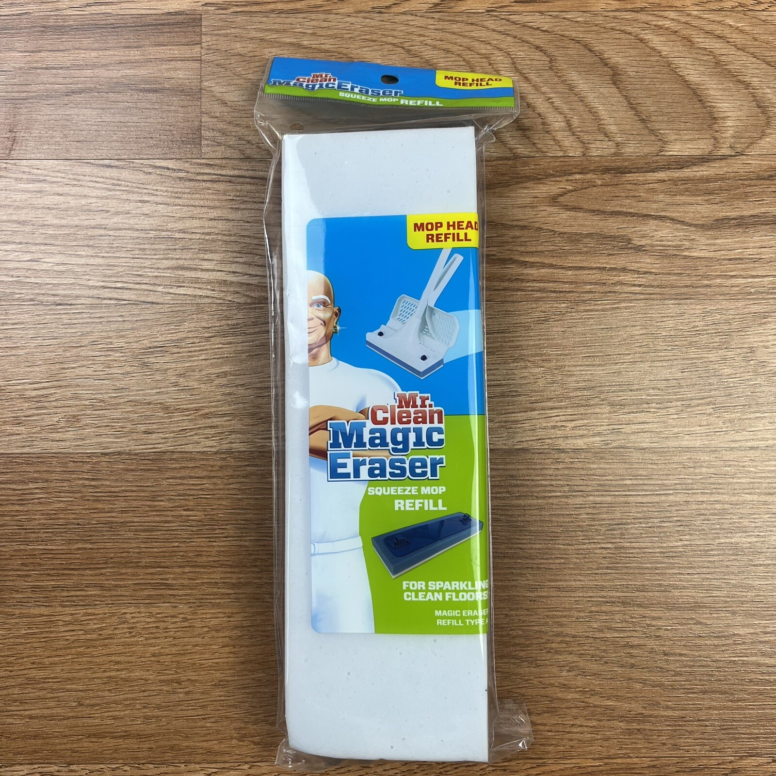 Lot of 3 Mr. Clean Magic Eraser Squeeze Mop Head Refill Type A NEW