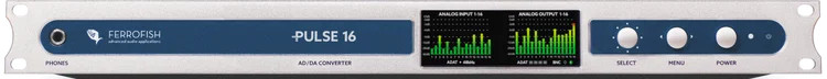 Ferrofish Pulse 16 16 x 16 AD/DA Converter with ADAT