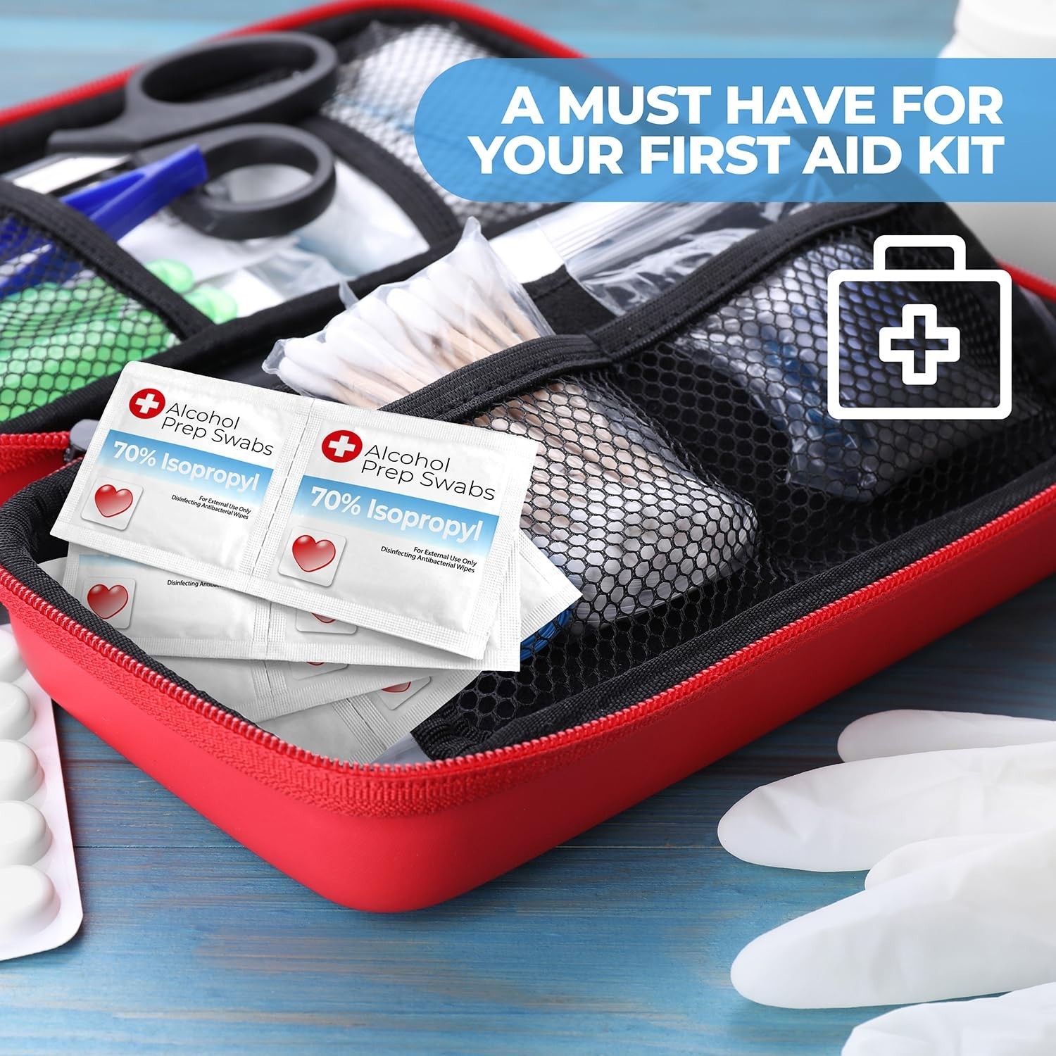 Alcohol Wipes individually Wrapped - 300 Pack Isopropyl Alcohol Wipes, Alcoho...