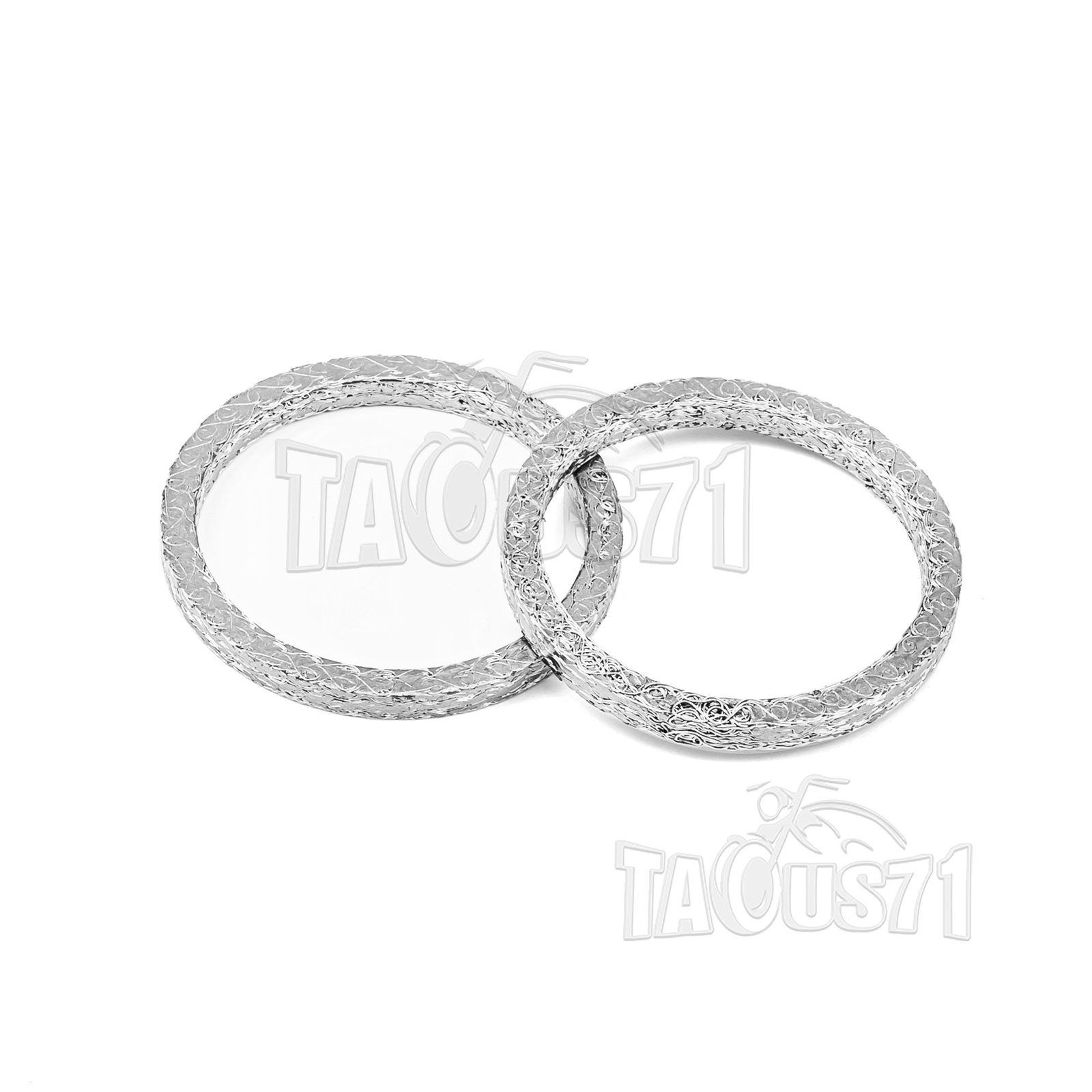 Flat Style Exhaust Gaskets for Harley Twin Cam Big Twin EVO XL Sportster Touring
