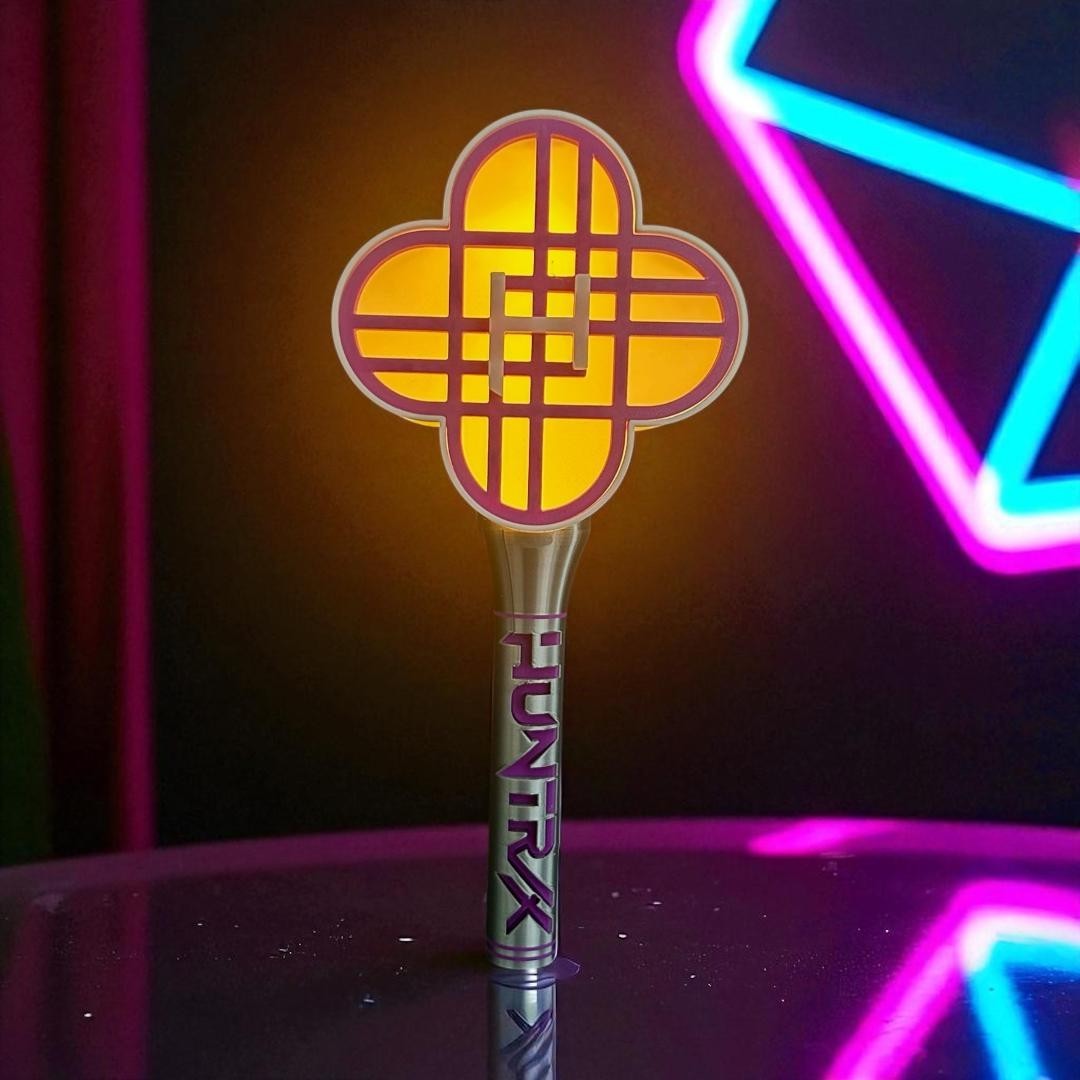 K-Pop Demon Hunters Huntrix Light Stick | Fan Glow Stick | Concert Light Up Wand
