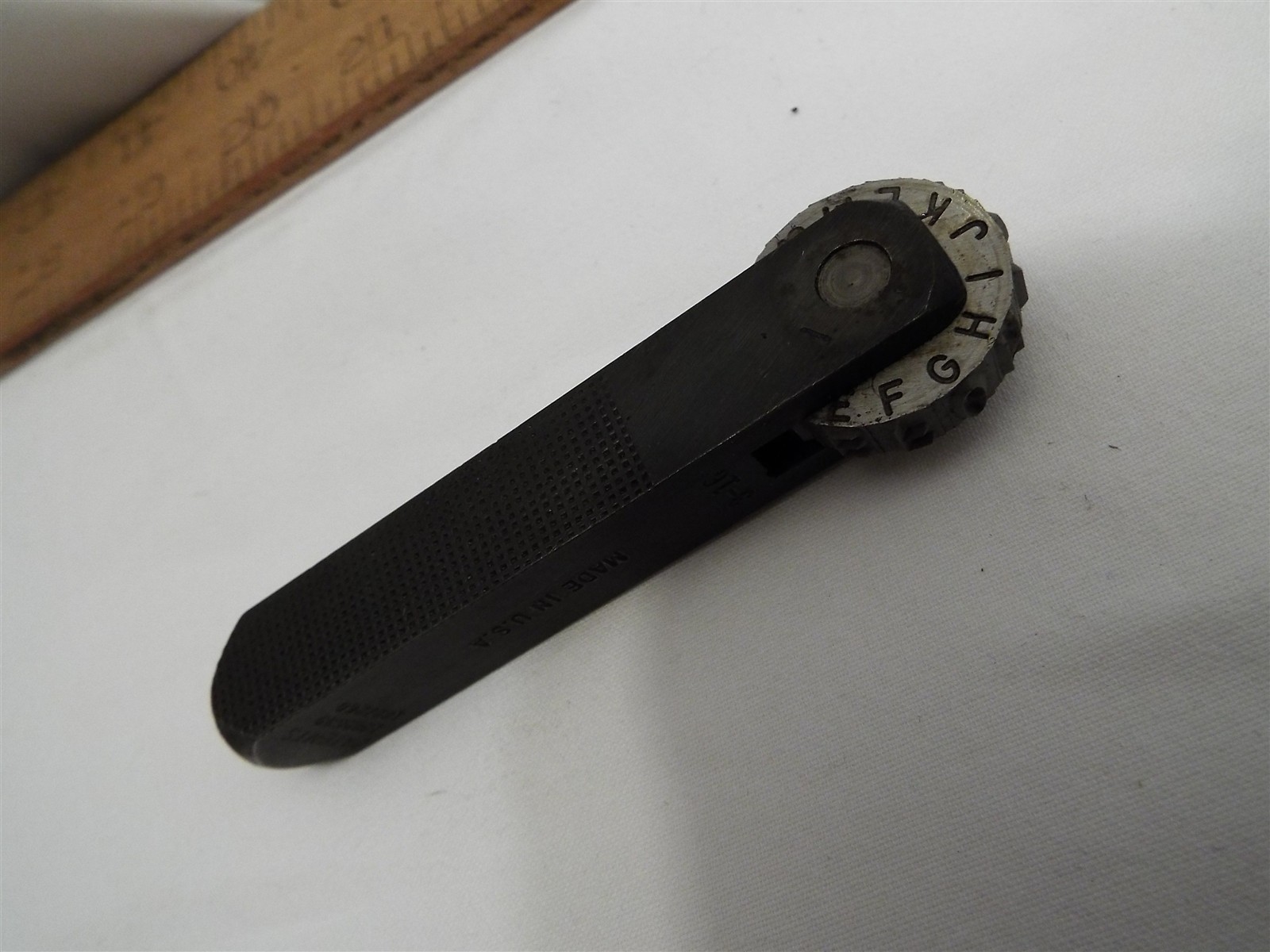 Set Numberall Marking Stamp Tool Hammer Punch 3/16" Rotary Number Letter Tool