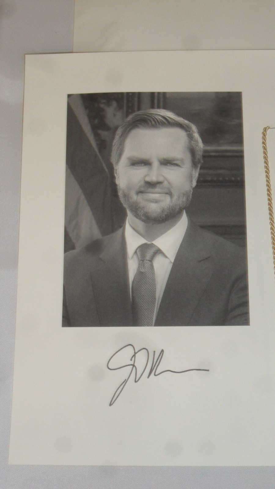 RARE! Official TRUMP VANCE 2025 Inauguration Congressional Invitation+Program