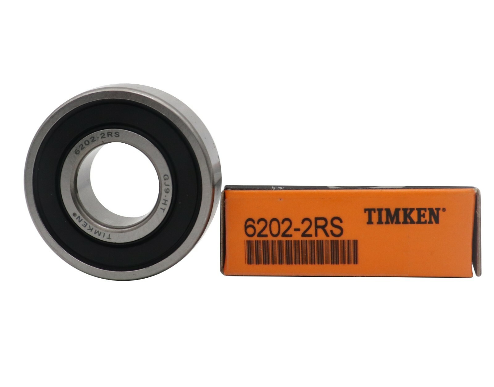 (2 PACK) TIMKEN 6202-2RS 15X35X11MM Double Rubber Seal Ball Bearings