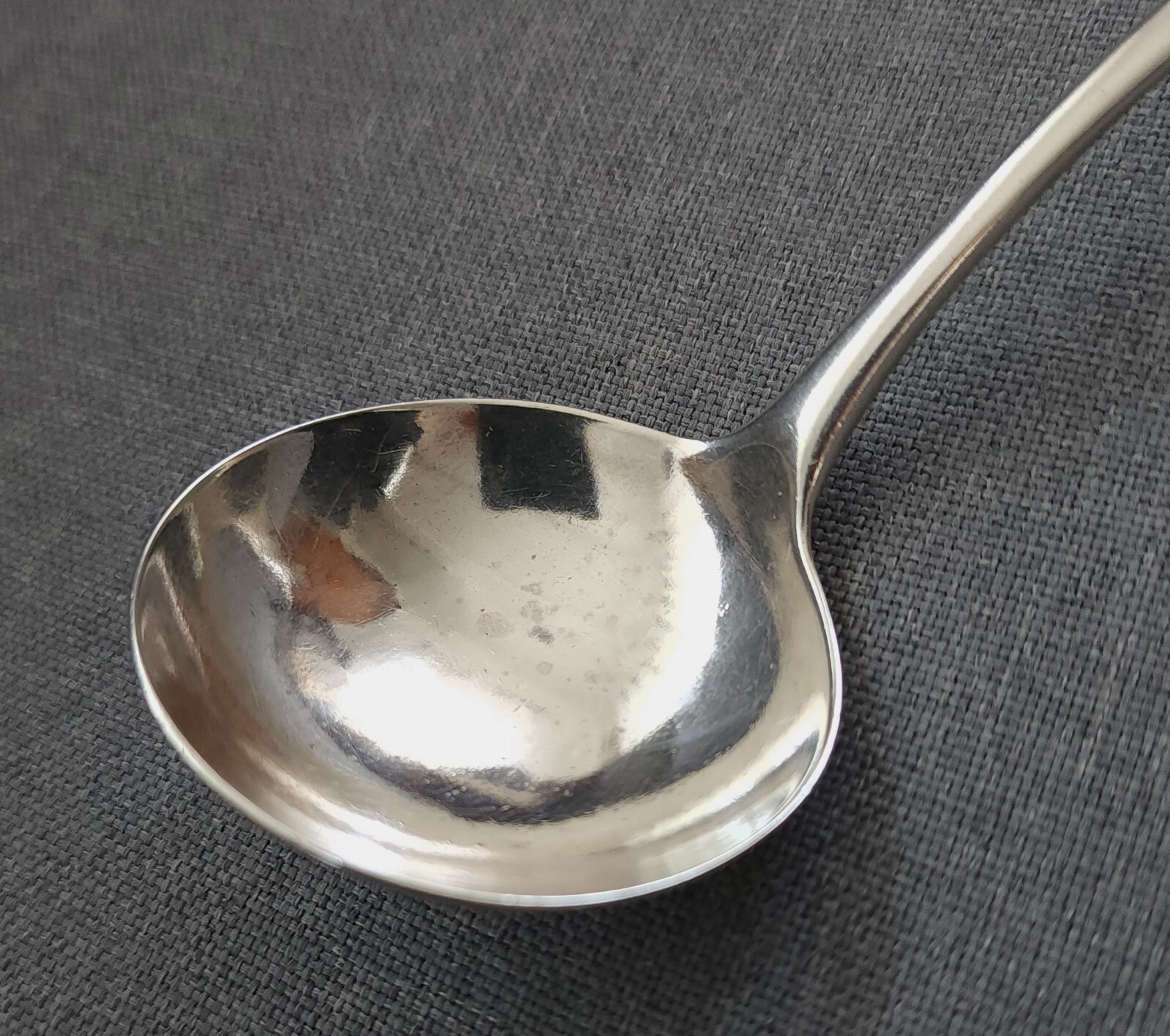 THOMAS NORTHCOTE Sterling GEORGE III London 1809 HERALDIC CRESTED 7" Ladle 43.3g