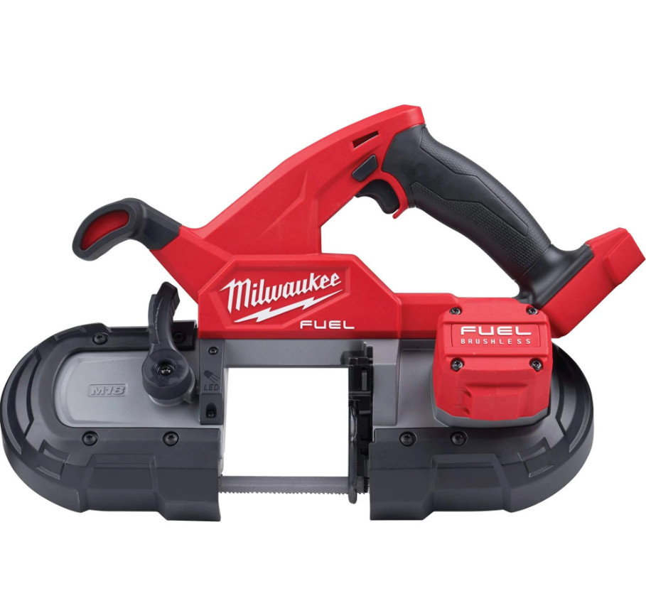 Milwaukee 2829-20 M18 FUEL 3-1/4" x 3-1/4" Compact Variable Speed Band Saw, Bare