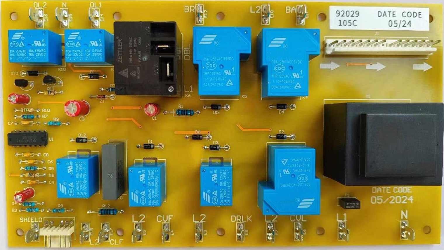 92029 62439 New Dacor Double Oven Relay Board 90 Day Replacement Warranty