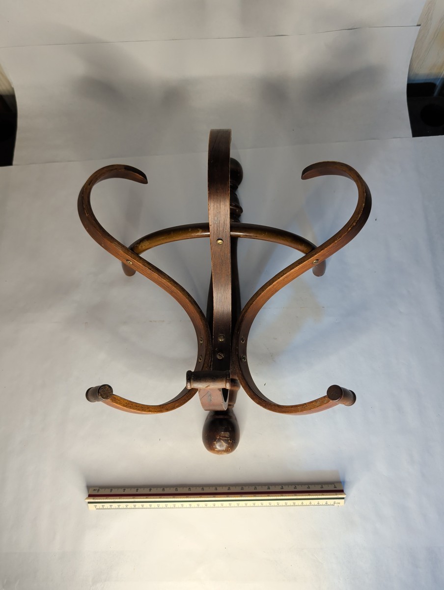 Vintage Bentwood Hanging Coat Rack