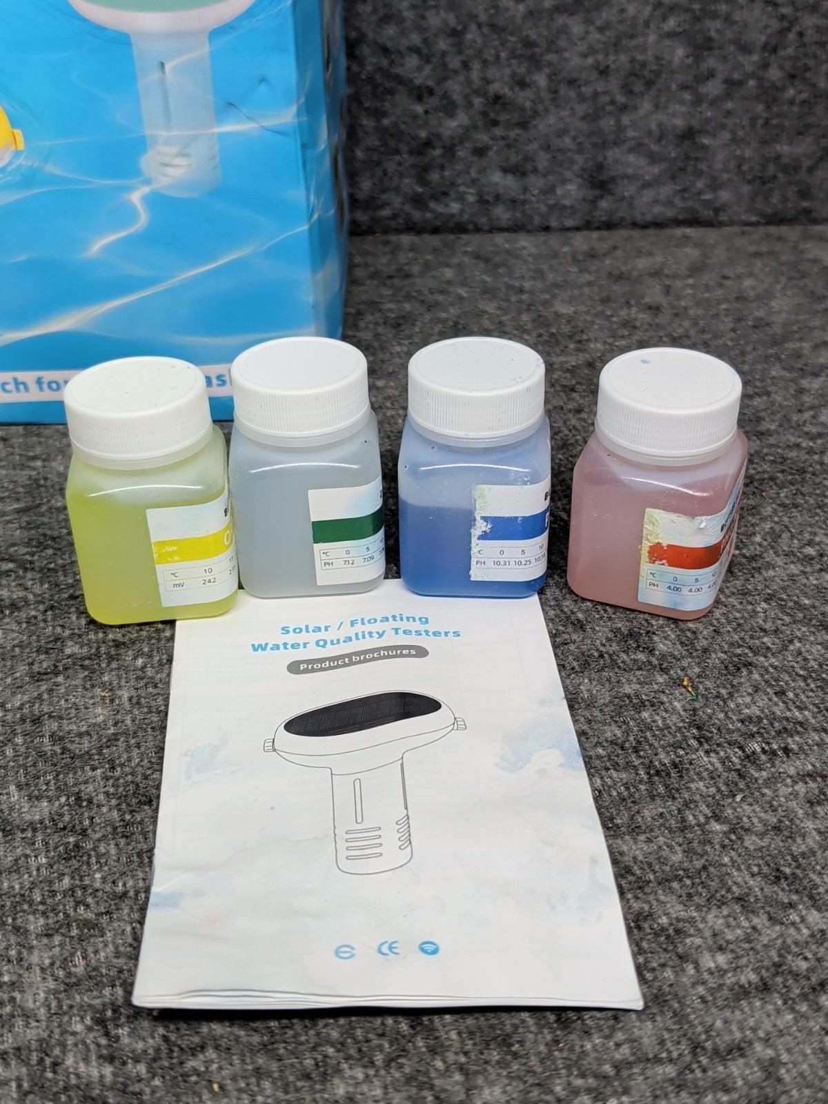 Solar & WiFi Digital Pool Water Tester Smart Floating Monitor - Spa & Hot Tub