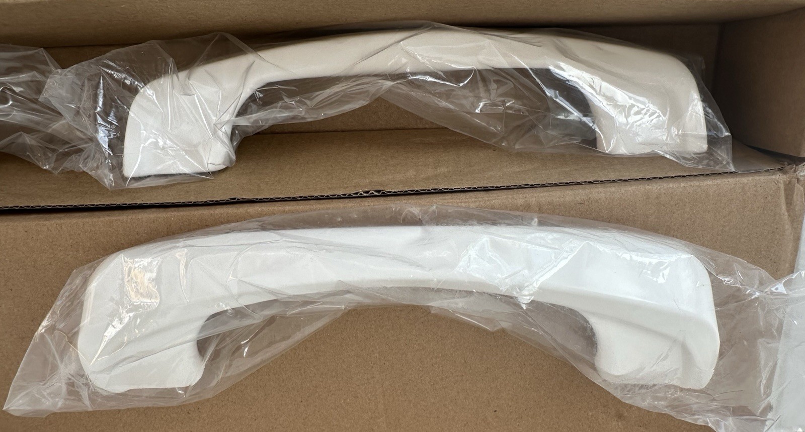 Pella 250 Series V988040 Sliding Patio Door Handle Set White Metal Lock Open Box