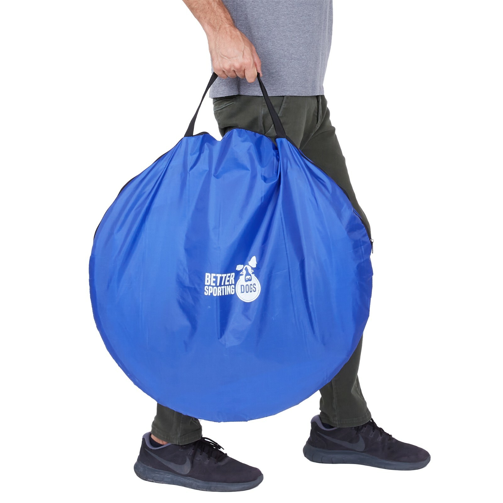 Better Sporting Dogs 10 Foot Dog Agility Tunnel with Sandbags | Dog Agility