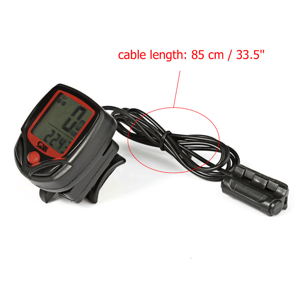 Bike Bicycle SPEEDOMETER Cycle Digital Odometer Computer MPH KMH Waterproof LCD