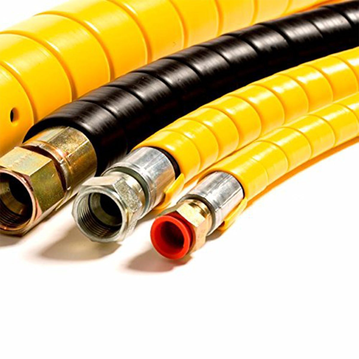 Heavy Duty (HDPE) Spiral Wrap - 1/2" to 5" Size Options - Protect Hoses & Cables