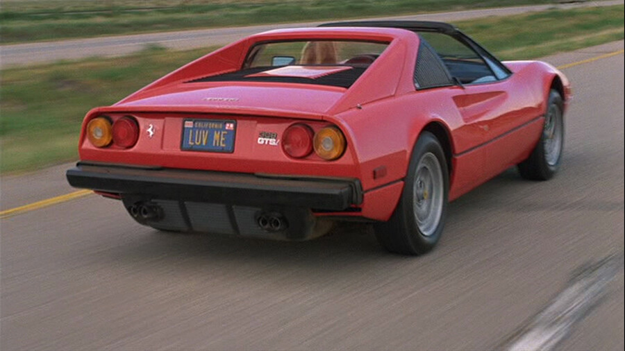 Vacation | Christie Brinkley Ferrari | LUV ME | Metal Stamped Prop License Plate