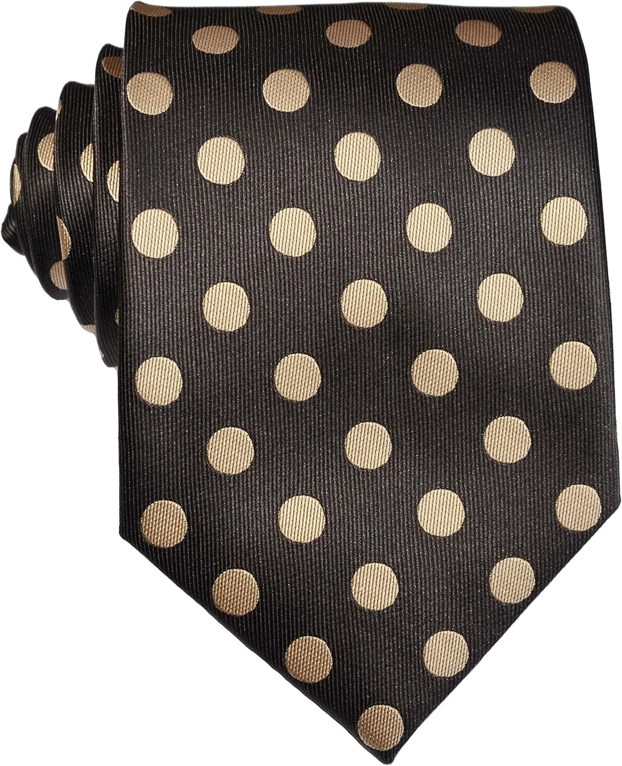 New Classic Men'S Polka Dots Silk Tie Necktie …