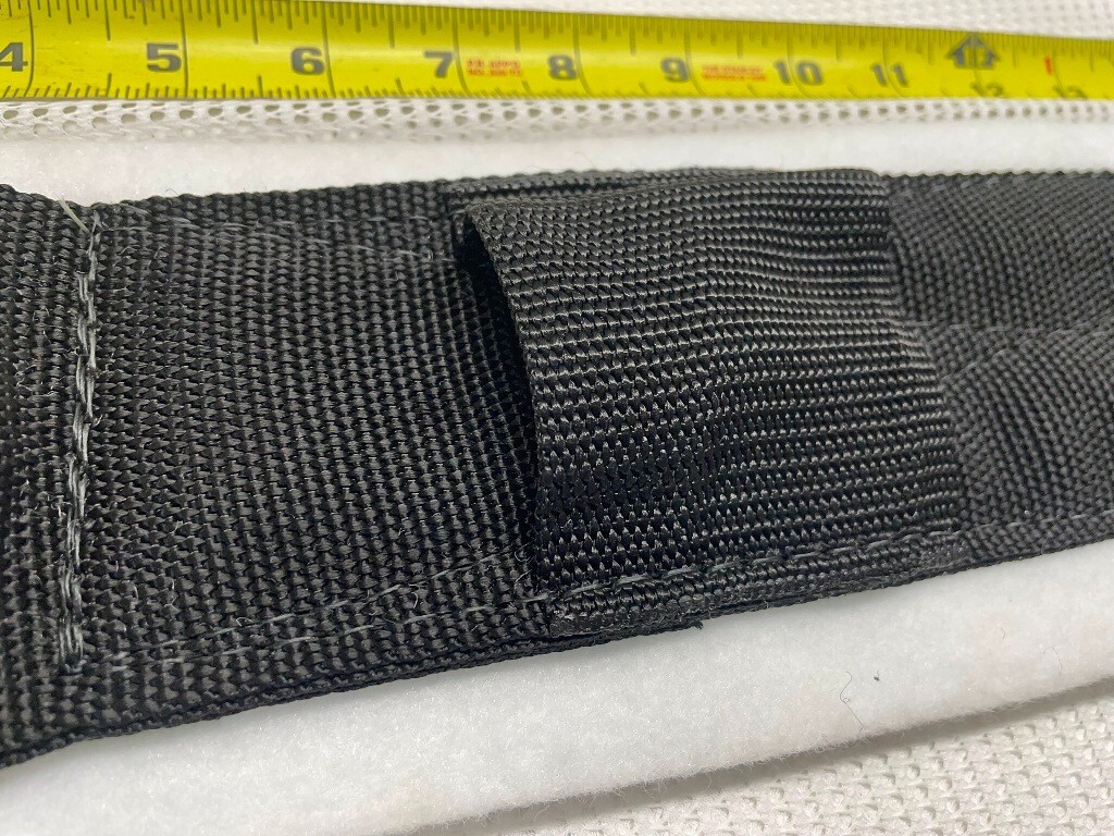 33" Black Nylon Western Cinch, Felt Lined, - New