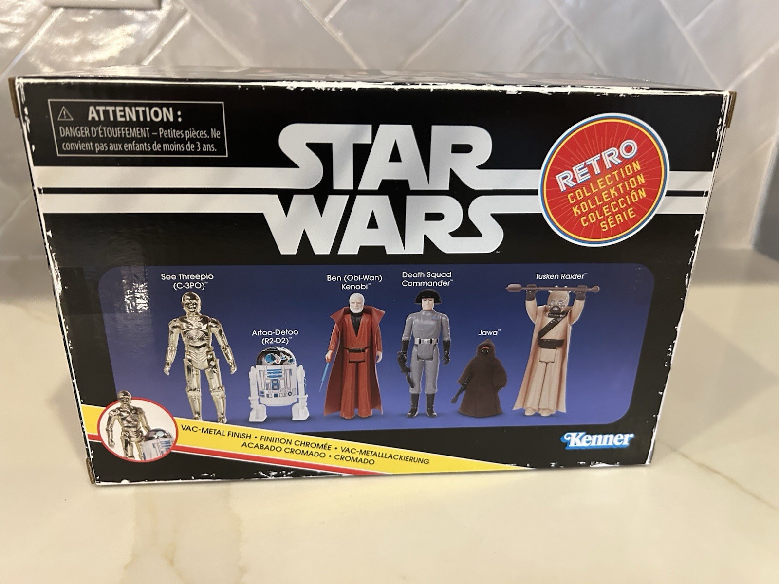 Star Wars Retro Collection Box Only Multipack 6Pack  A New Hope Wave 2 Box